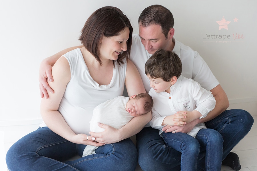 famille avec bebe