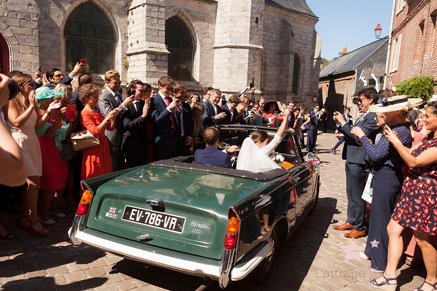 voiture mariage